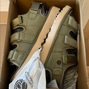 UGG Men's Khaki Strap Sandals